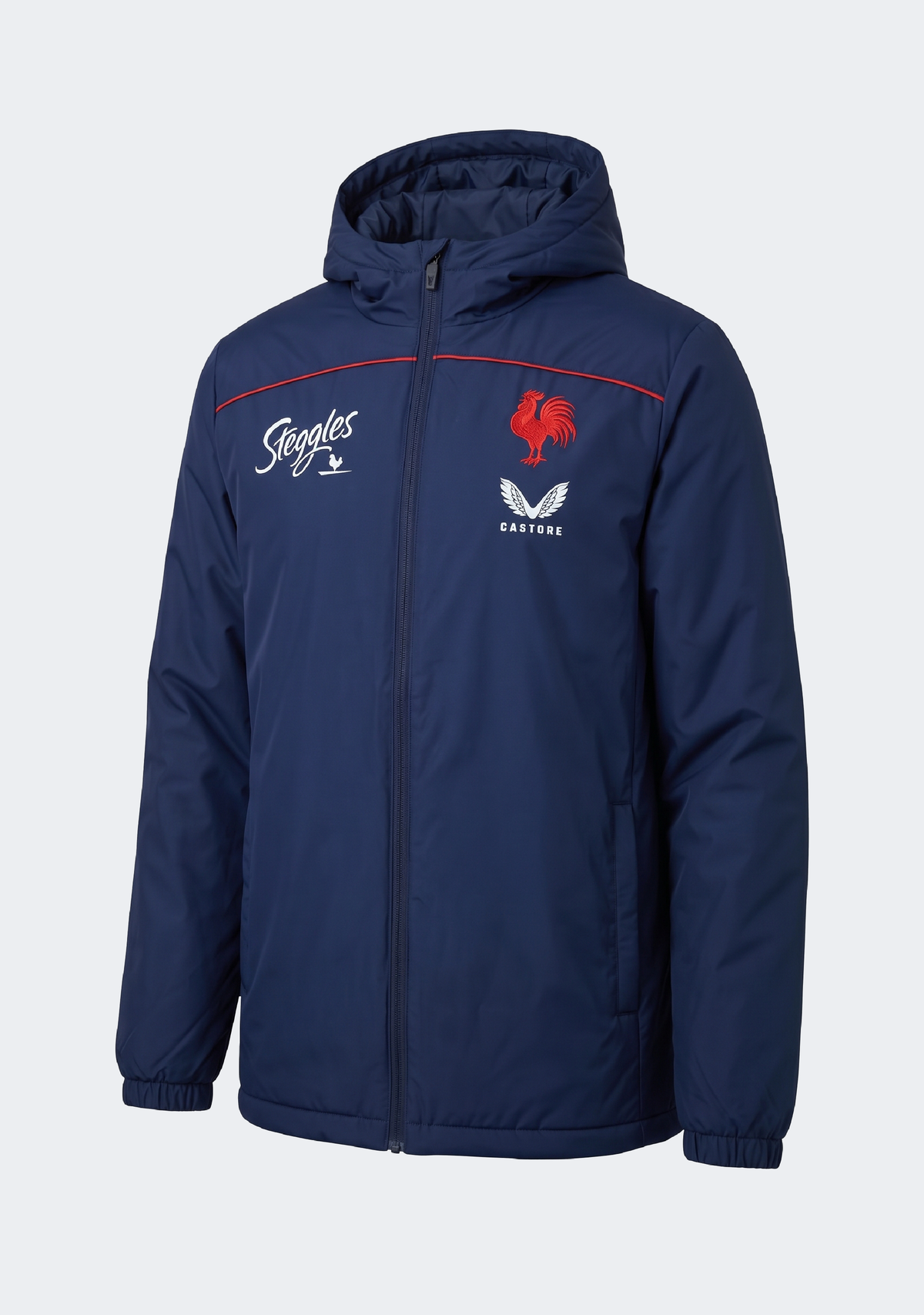 Castore Men's Sydney Roosters Quilted Rain Coat