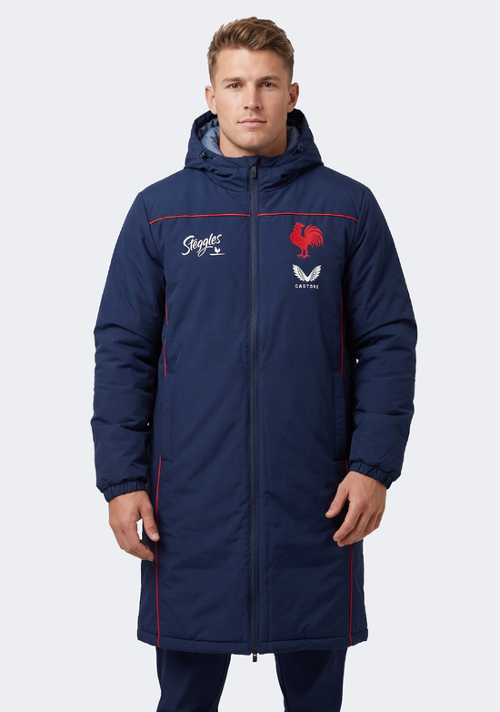 Castore Men's Sydney Roosters Match Day Sideline Coat