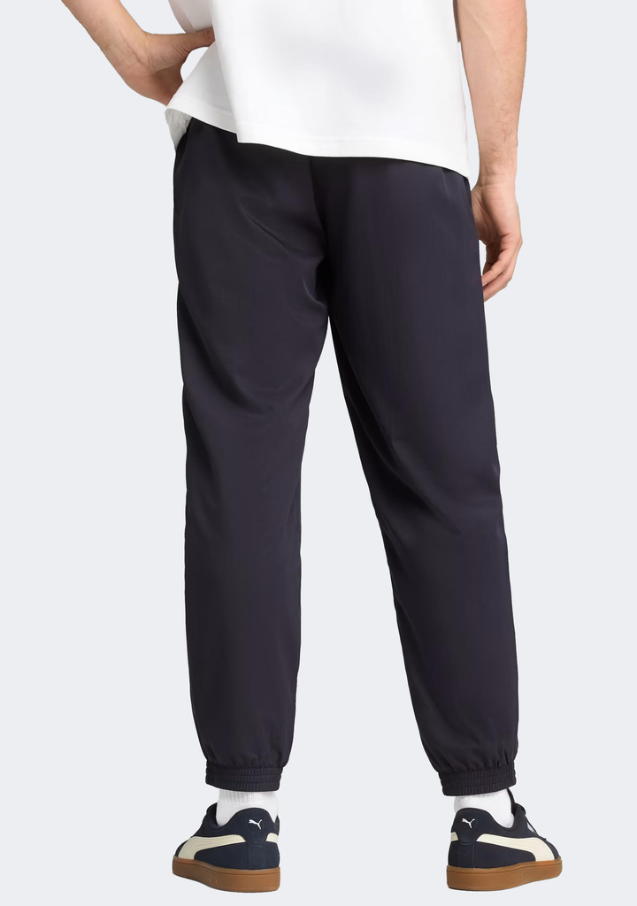 Puma Men's Essentials Woven Pant Closed Hem Navy