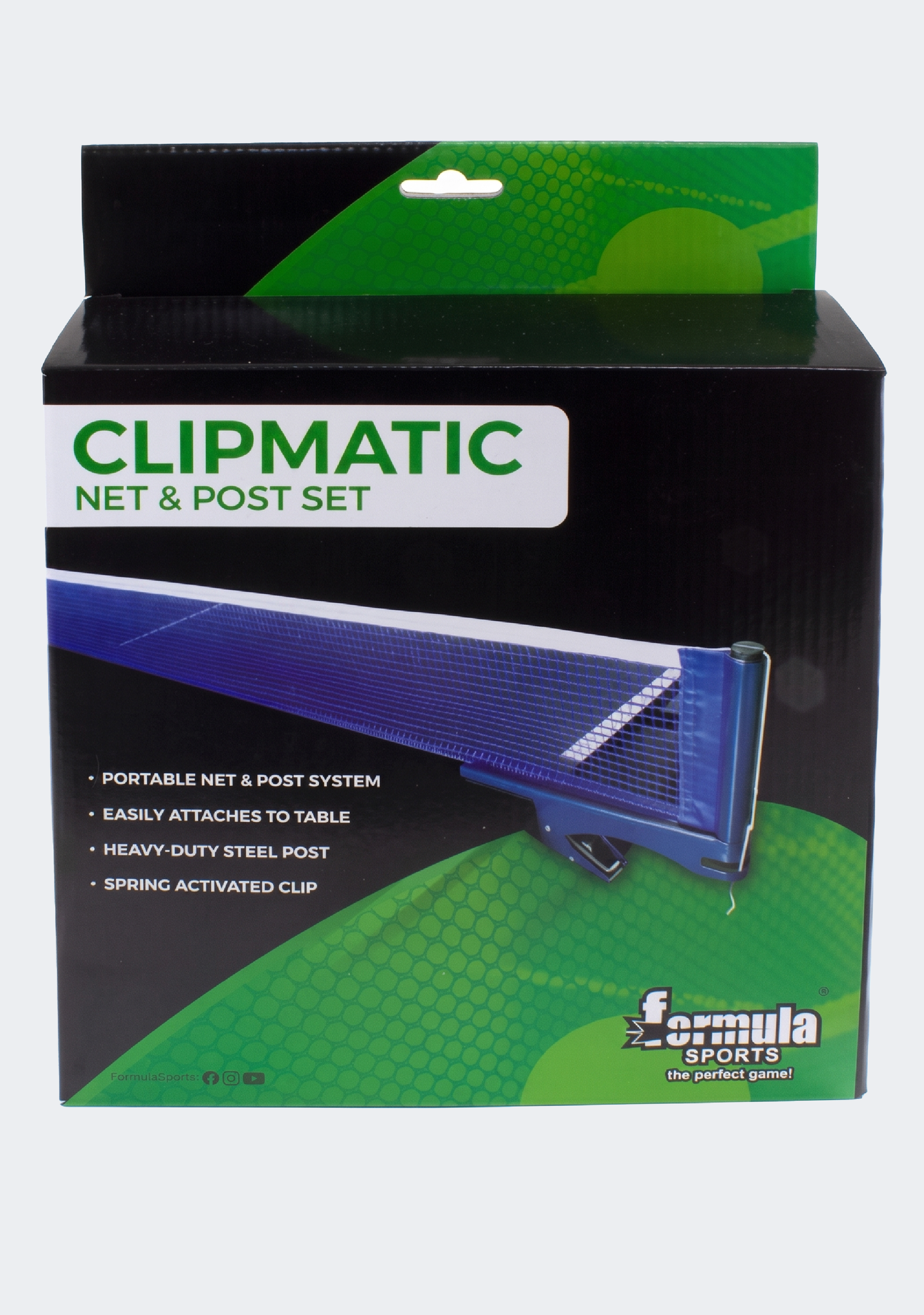 Formula Sports Clipmatic Table Tennis Net and Post Set