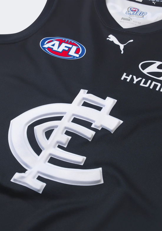 Puma Kids' Carlton Blues 2026 Home Guernsey