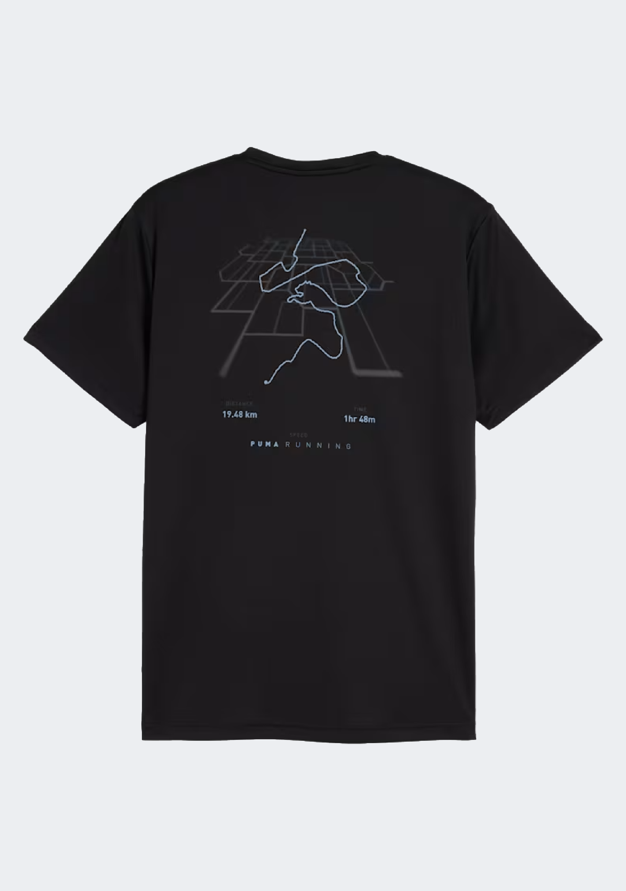 Puma Men's Illustrative Graphic Running Tee