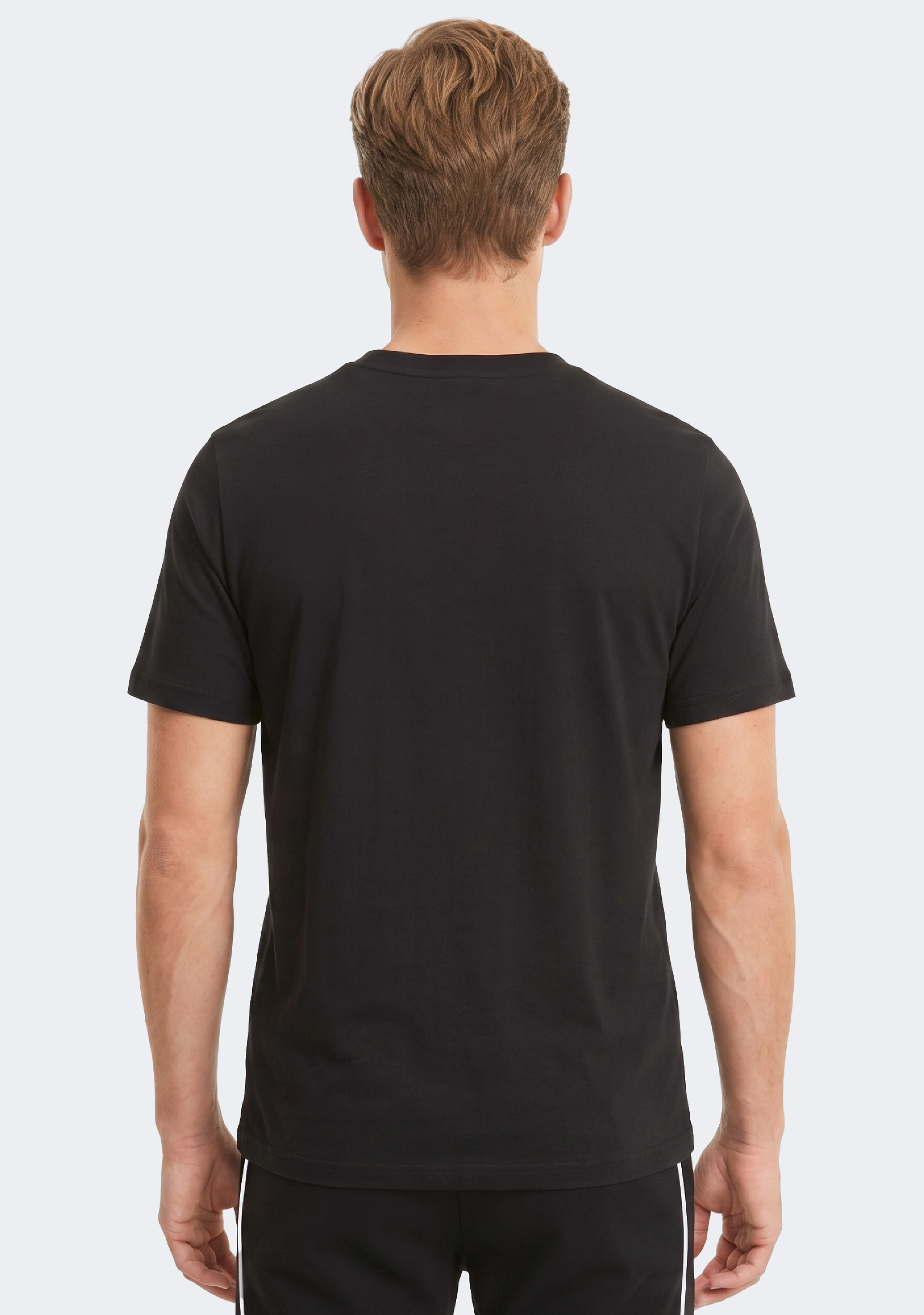 Puma Men's Essentials 2 Colour Small No.1 Logo Tee