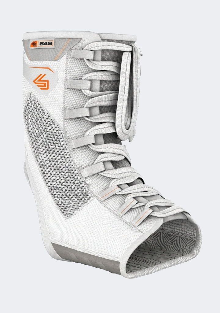 Shock Doctor Ultra Gel Lace Ankle Support White