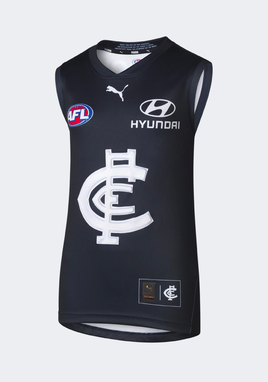 Puma Kids' Carlton Blues 2026 Home Guernsey