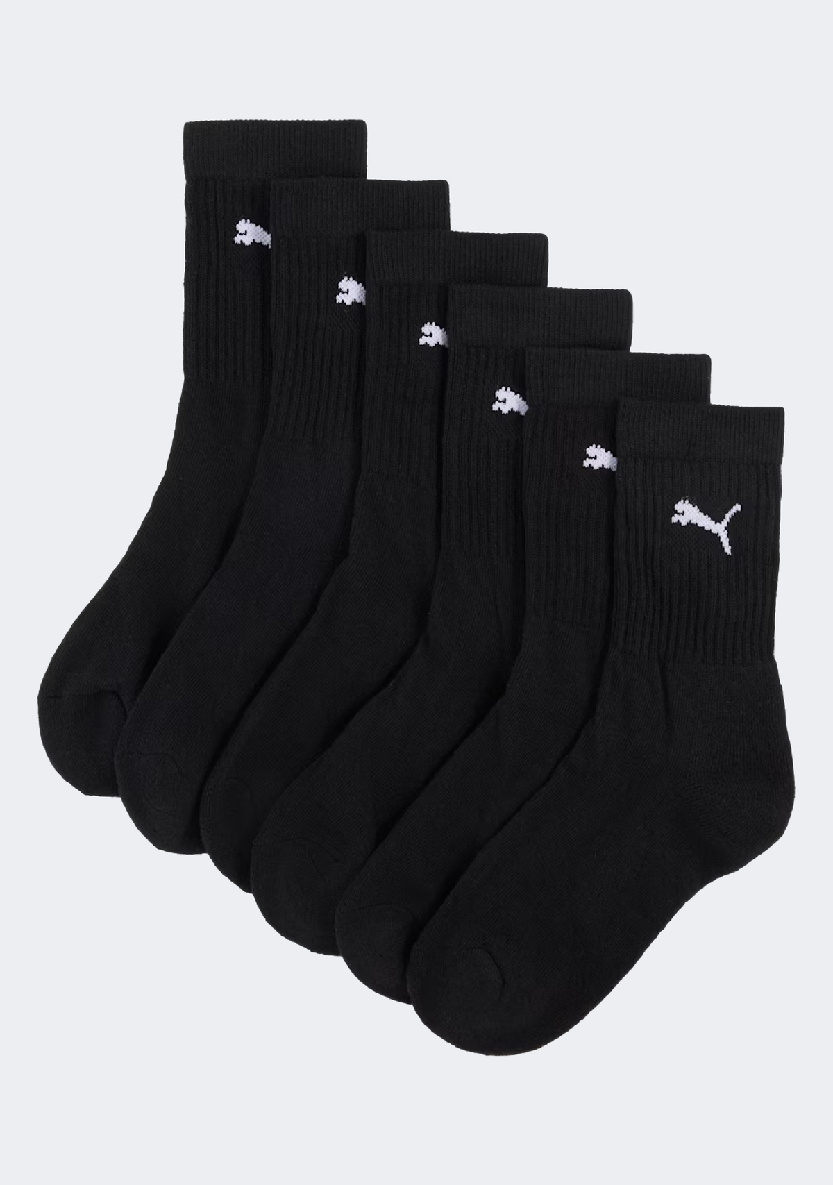 Puma Kids' Sport Crew Socks (3 Pairs)