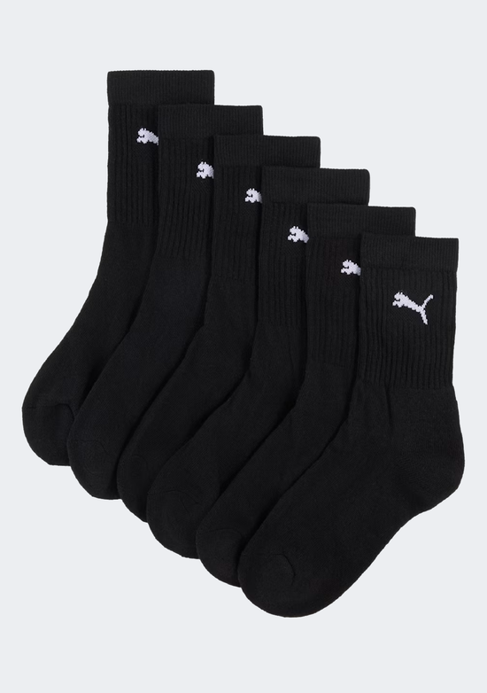 Puma Kids' Sport Crew Socks (3 Pairs)