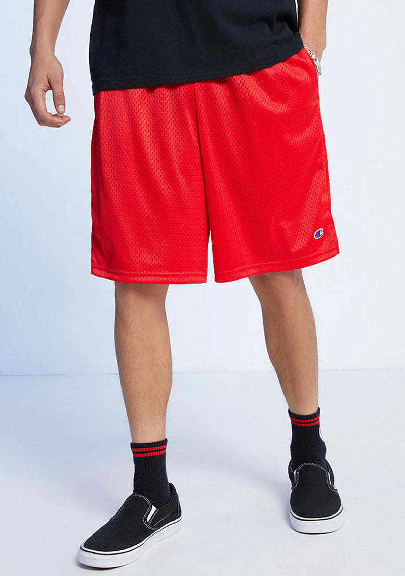 Champion Mens US 9inch Basketball Shorts Red <br> AURGA1 QUJ