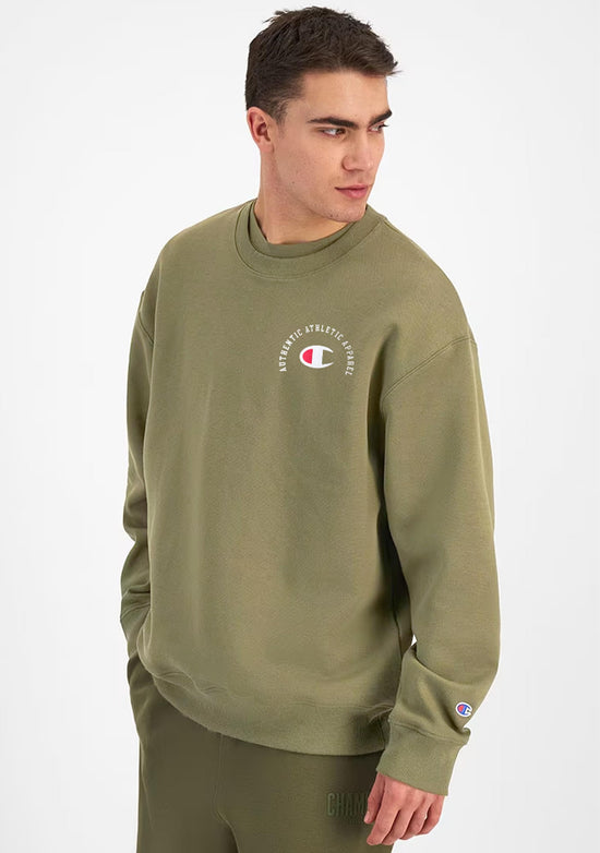 Champion Mens SPS Graphic Print Crew