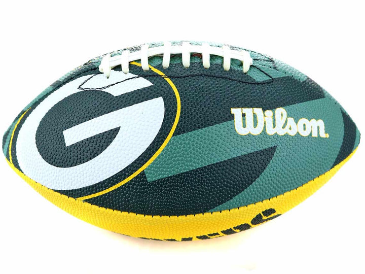 Wilson Official NFL Team Tailgate Football Green Bay Packers <br> WTF1534XBGB
