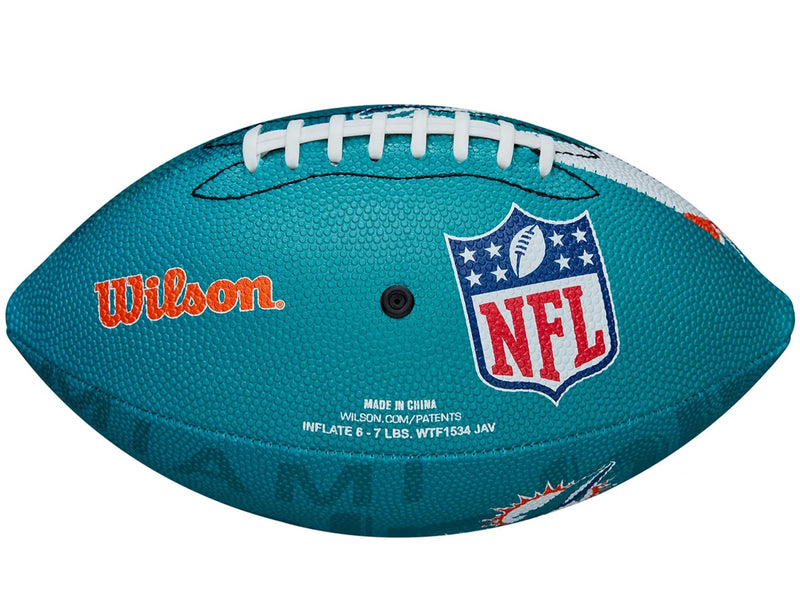 Wilson Official NFL Team Tailgate Football Miami Dolphins <br>  WTF1534MI