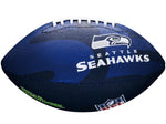 Wilson Official NFL Team Tailgate Football Seattle Seahawks <br> WTF1534SE