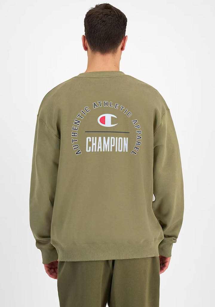 Champion Mens SPS Graphic Print Crew