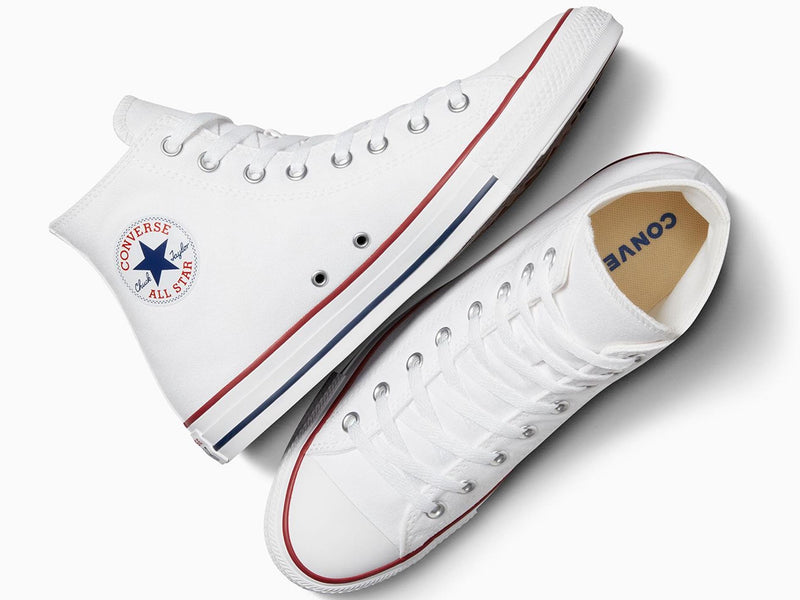 Converse Unisex Chuck Taylor Optical White HIGH <br> M7650C