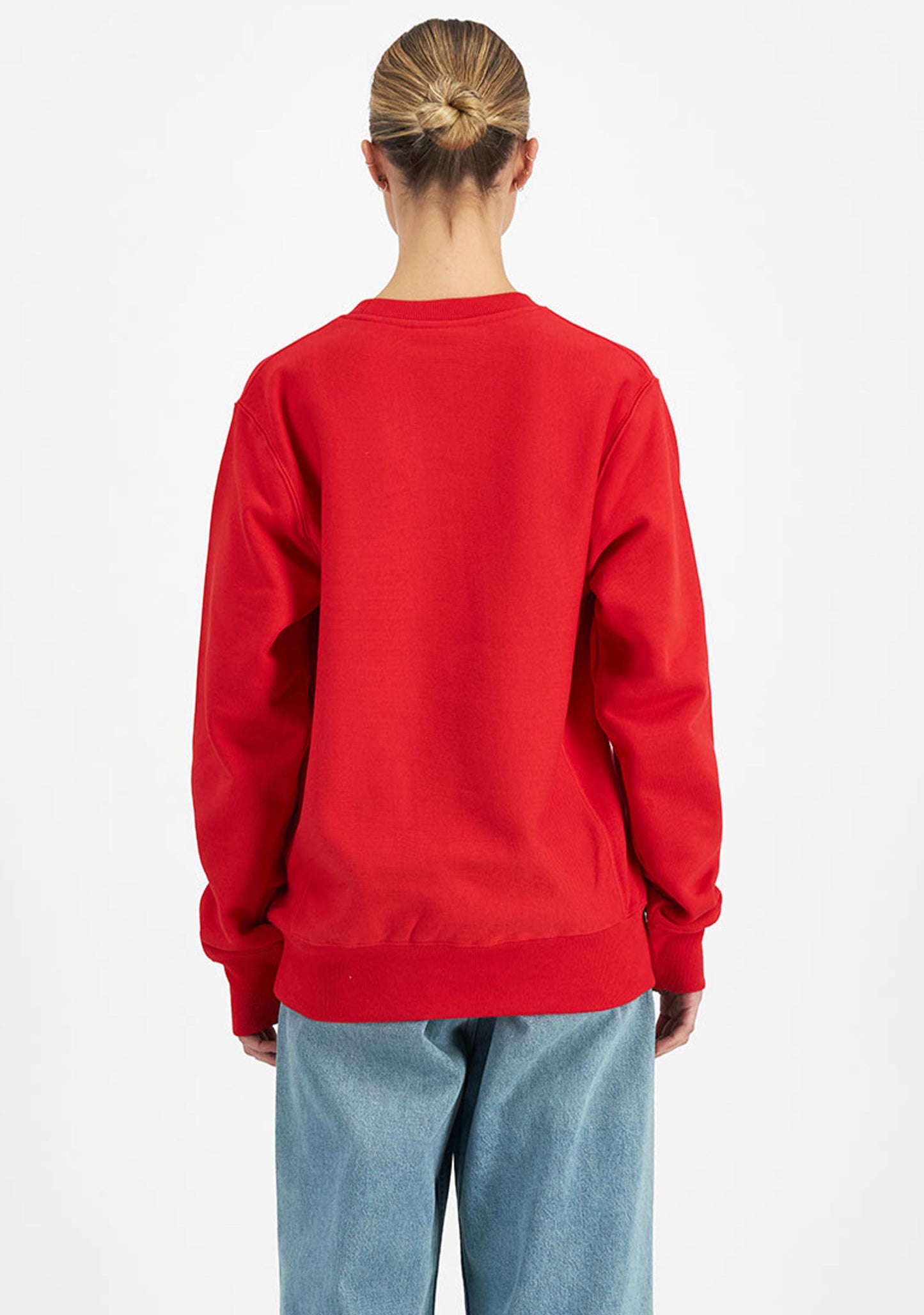 Champion Men's Reverse Weave Small C-Logo Crew