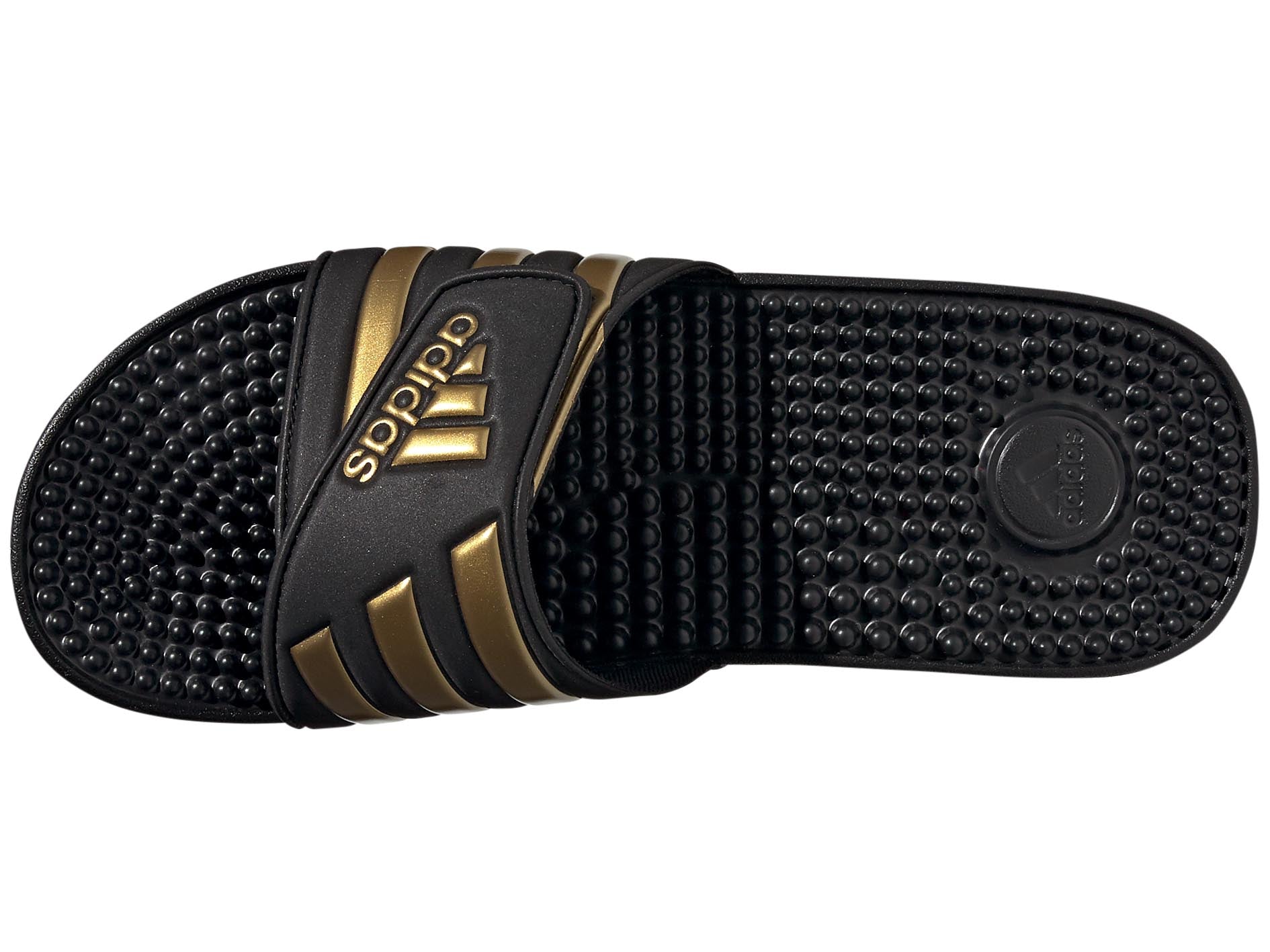 Adidas adissage slides gold store