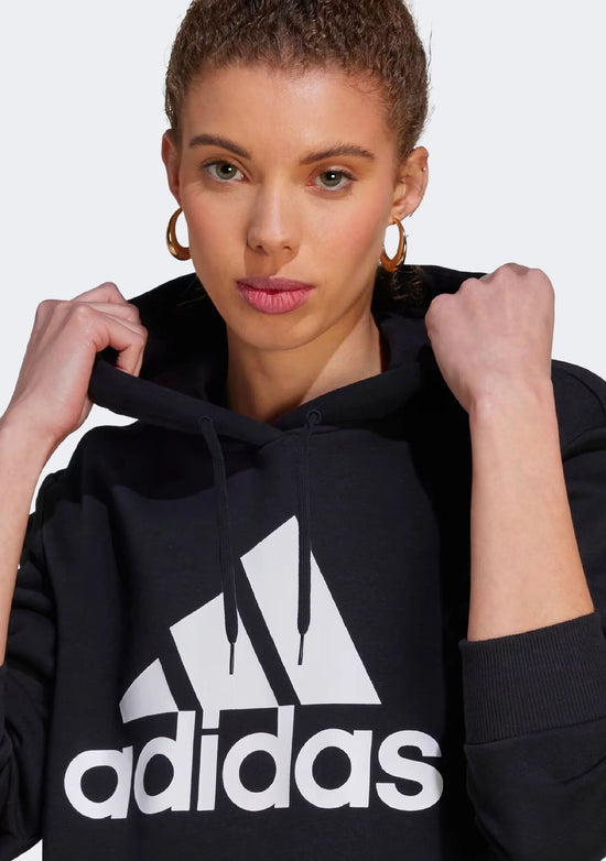 Adidas Women's Essentials Logo Boyfriend Fleece Hoodie