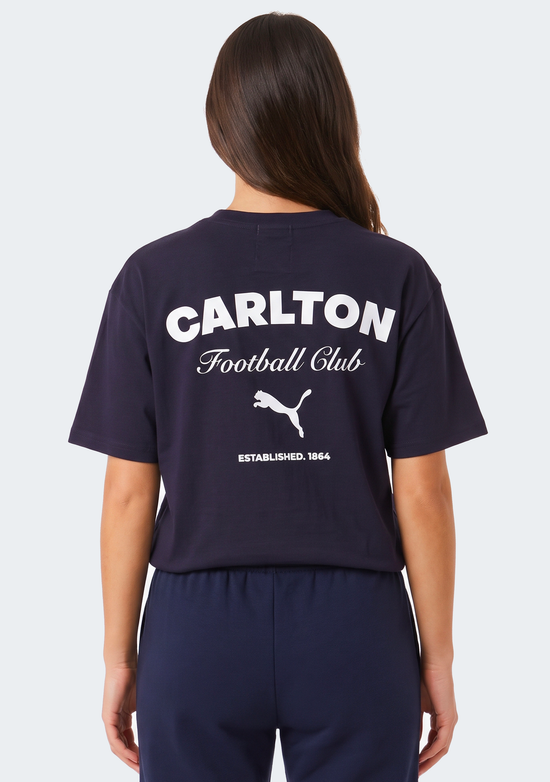 Puma Adults' Carlton Blues 2026 Graphic Tee