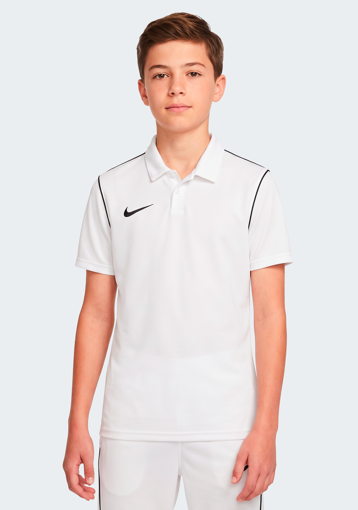 Nike Kids' Dri-Fit Park 20 Polo White