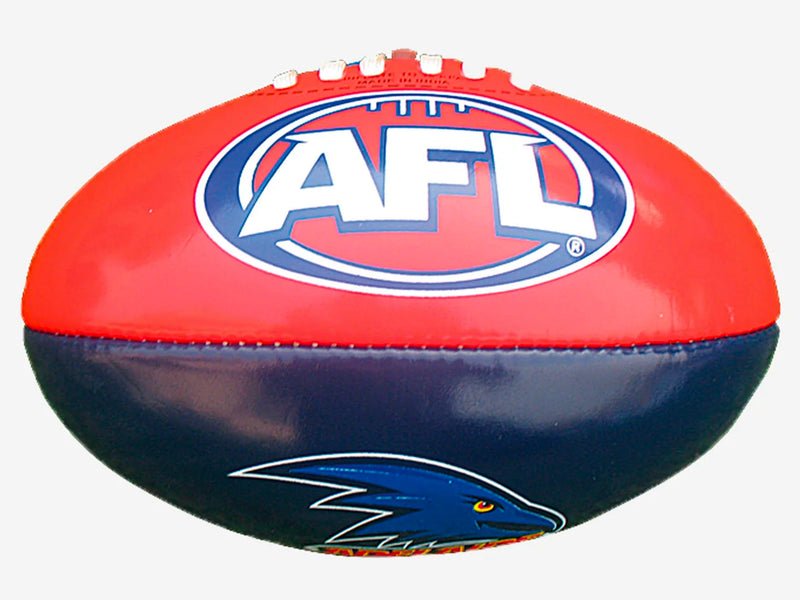 Burley PVC AFL Adeliade Crows Footy Ball 20cm <br> 9BA102G001