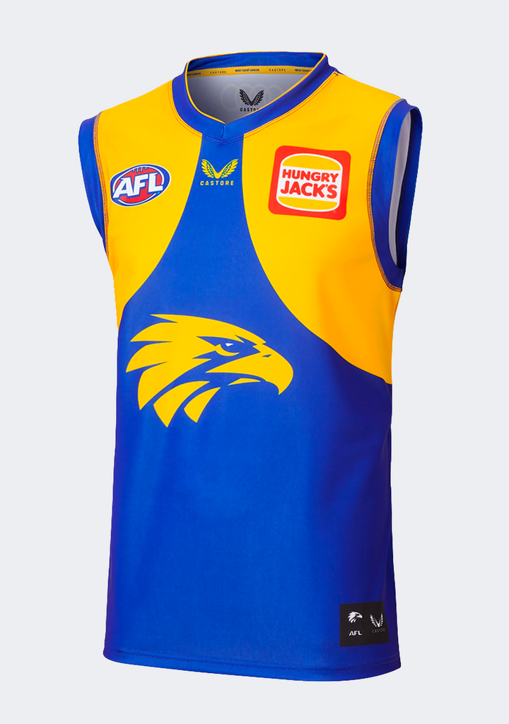 Castore Men's West Coast Eagles Home Guernsey (2022)