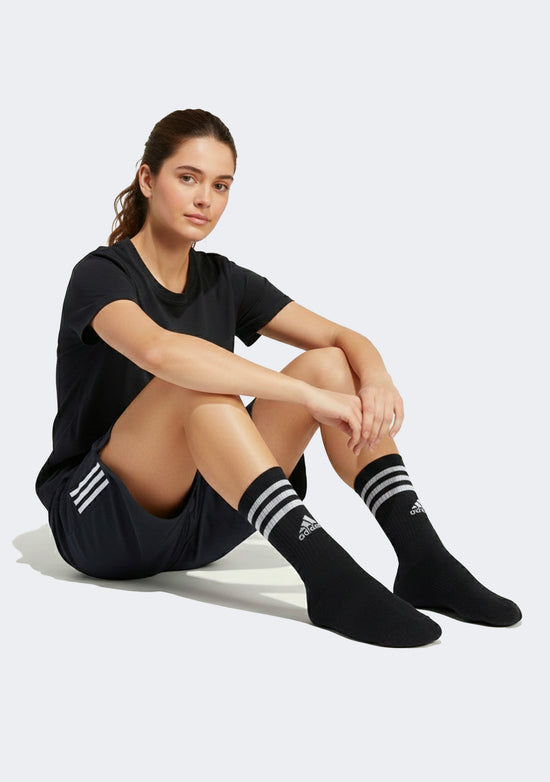 Adidas 3-Stripes Cushioned Crew Socks 3 Pack