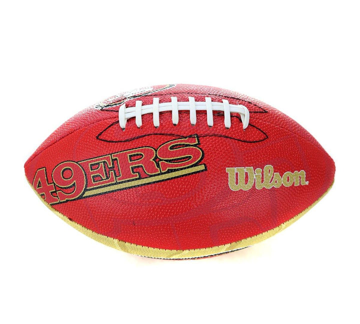 Wilson Official NFL Team Tailgate Football San Francisco 49ers <br> WTF1534XBSF