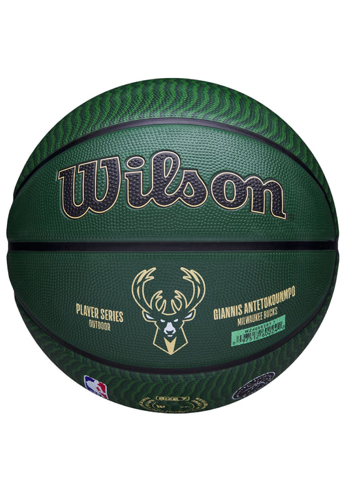 Wilson NBA Player Icon Giannis Basketball Size 7 <br> WZ4006201XB7
