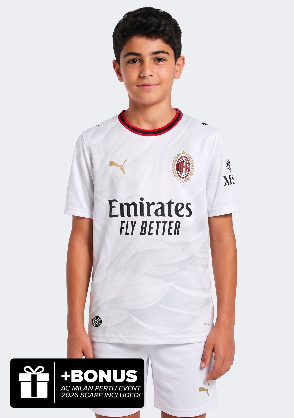 Puma Kids' AC Milan Replica Away Jersey