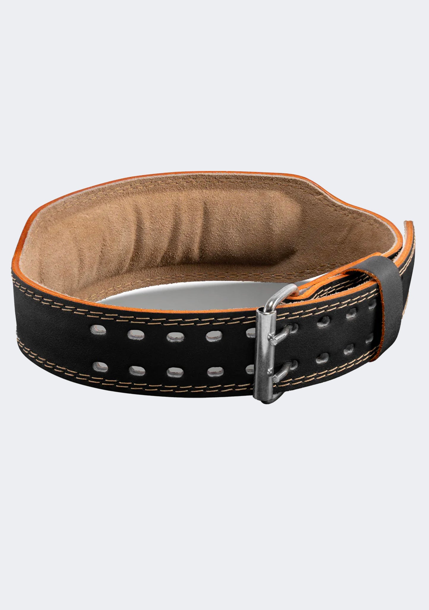 Harbinger Padded 4-inch Leather Weightlifting Belt