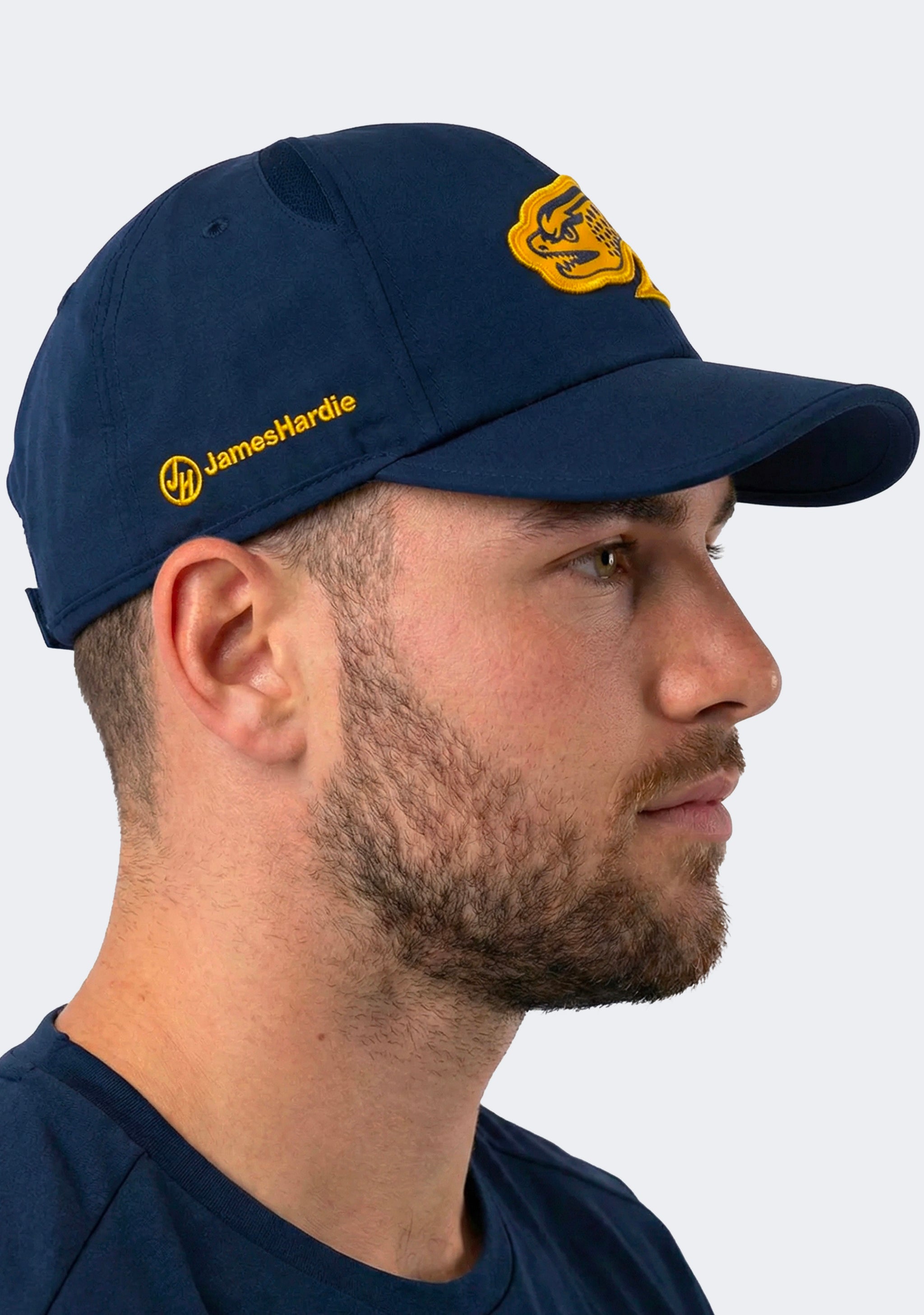 Macron Men's Parramatta Eels 2025 Training Cap Navy