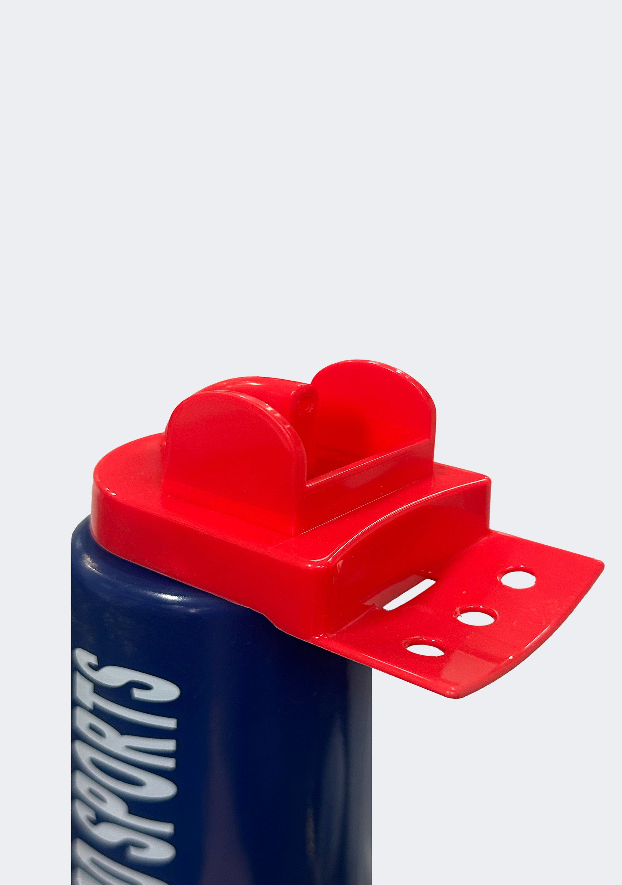 Jim Kidd Sports Chin Rest Water Bottle Blue/Red