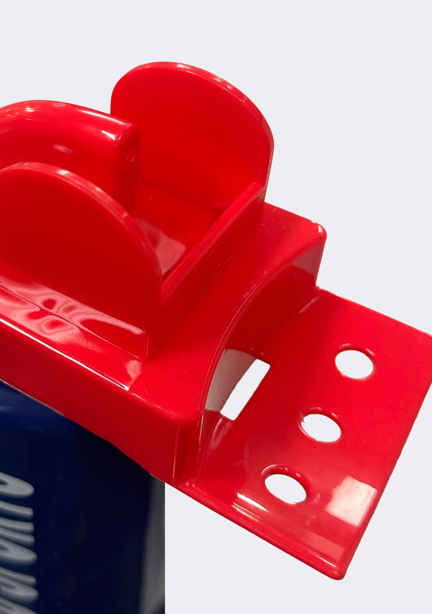 Jim Kidd Sports Chin Rest Water Bottle Blue/Red