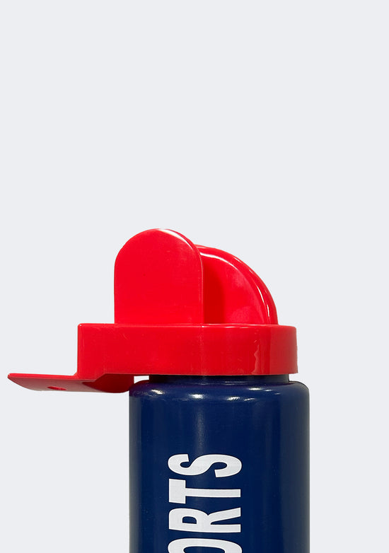 Jim Kidd Sports Chin Rest Water Bottle Blue/Red