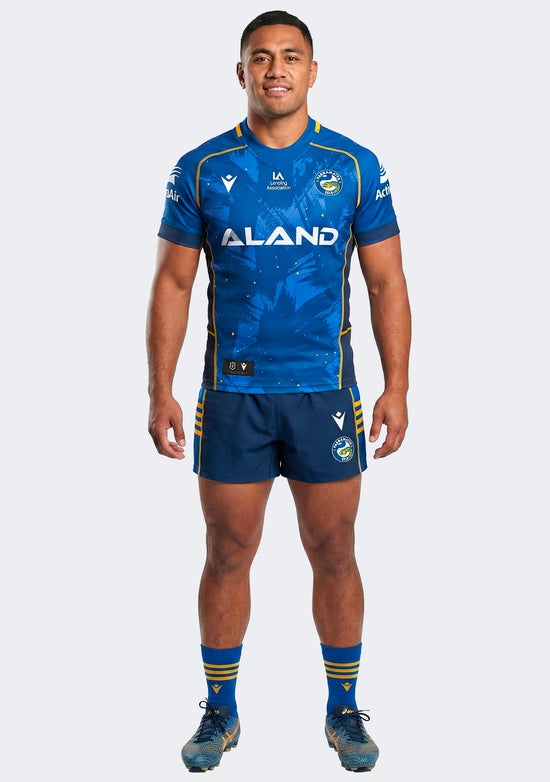 Macron Men's Parramatta Eels 2023 NRL Preseason Training Jersey