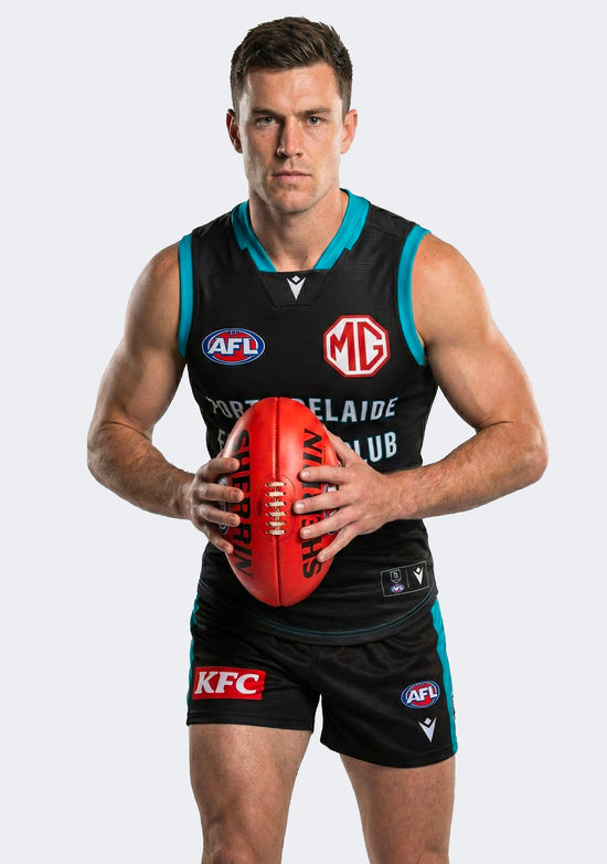 Macron Men's Port Adelaide 2025 Training Guernsey