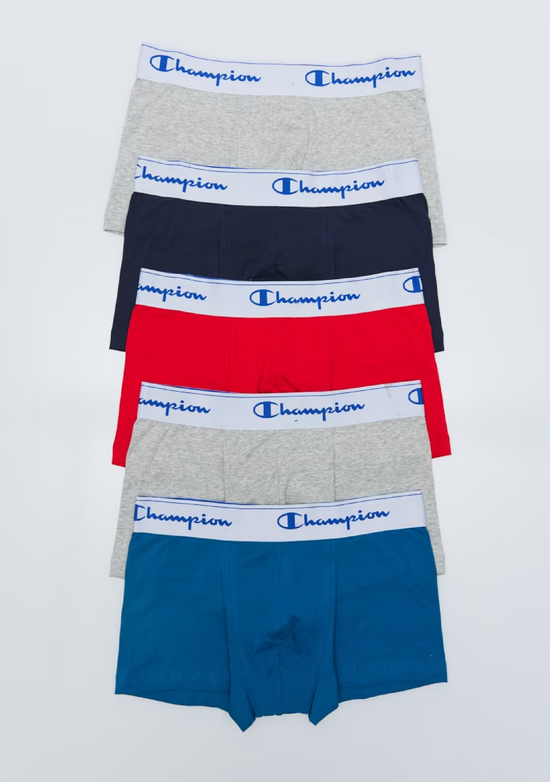 Champion Men's Cotton Trunk 5Pack