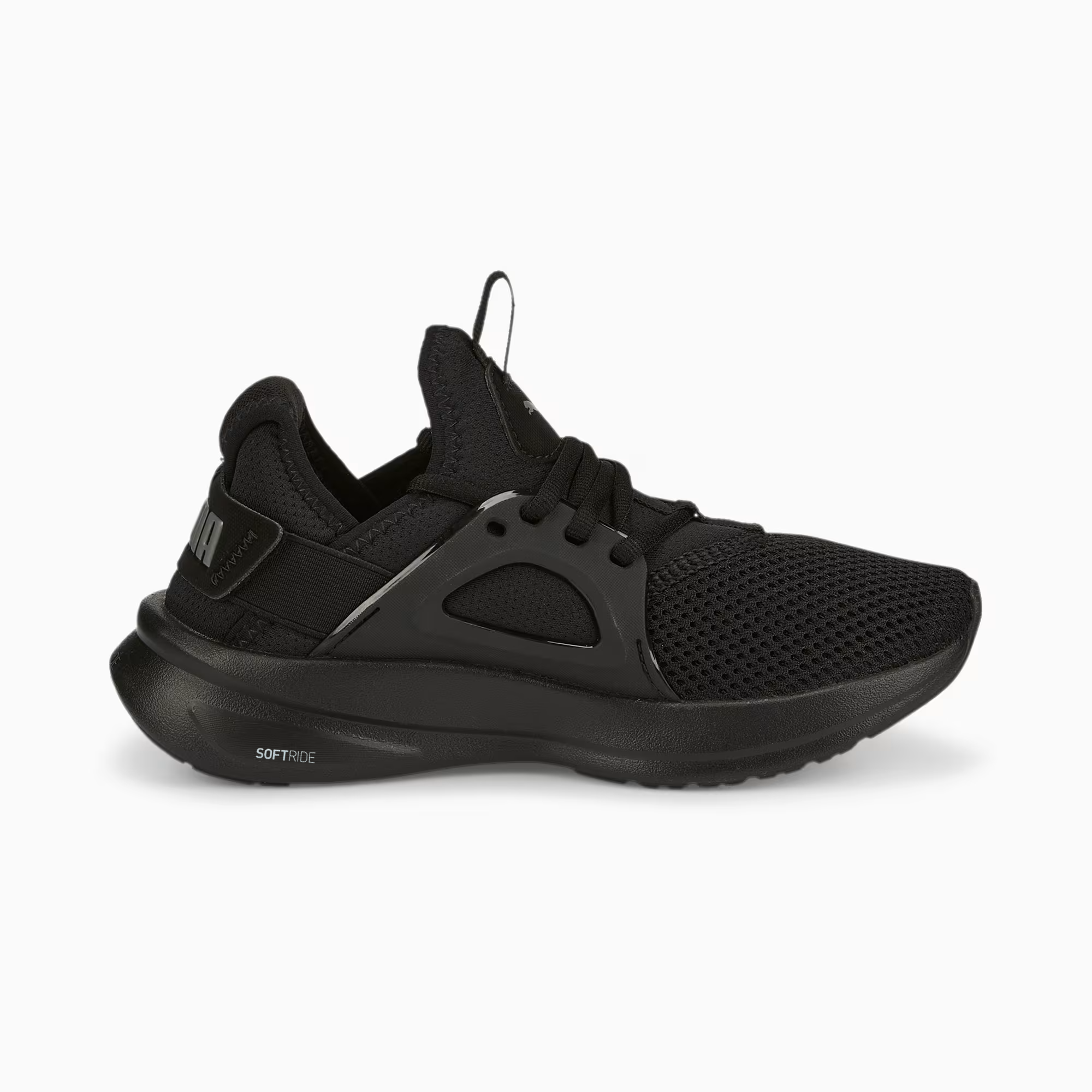 Puma Junior Softride Enzo Black Jim Kidd Sports