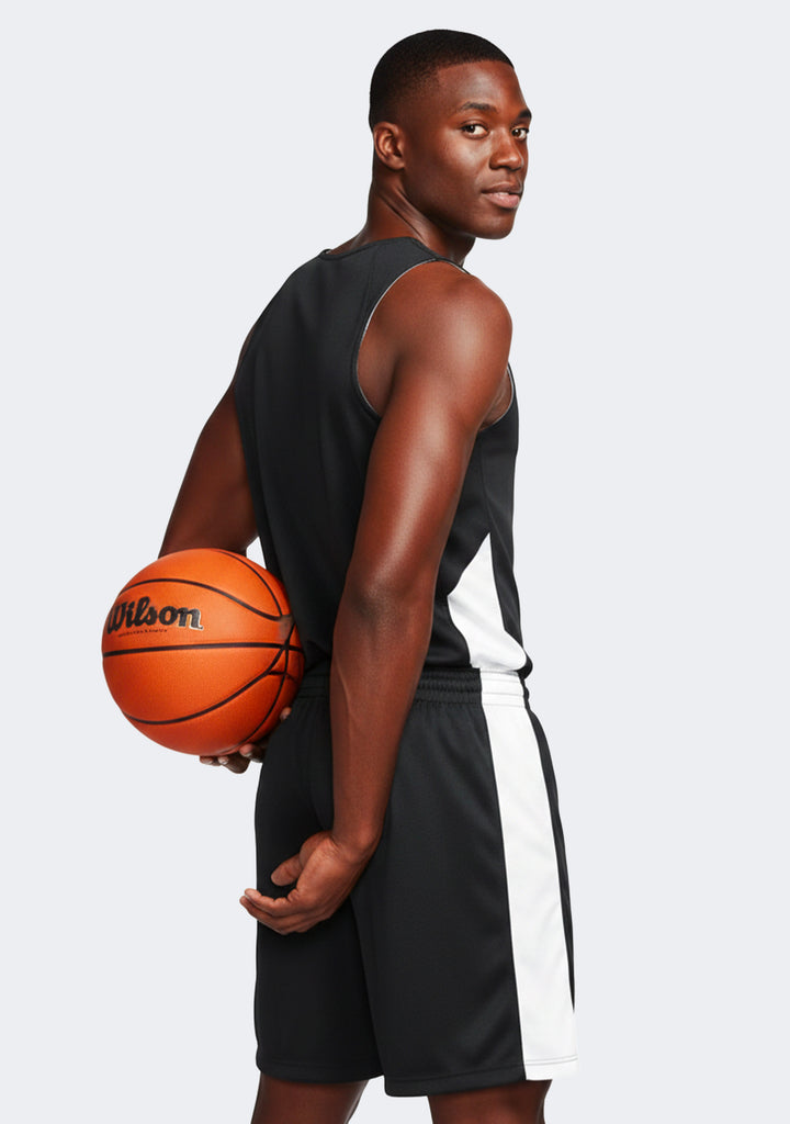 Nike Men's Reversible Basketball Training Jersey - Black/White