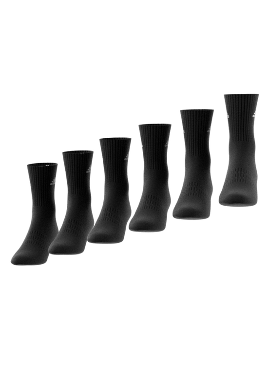 Adidas 6 Pack Cushioned Sportswear Crew Socks <BR> IC1316