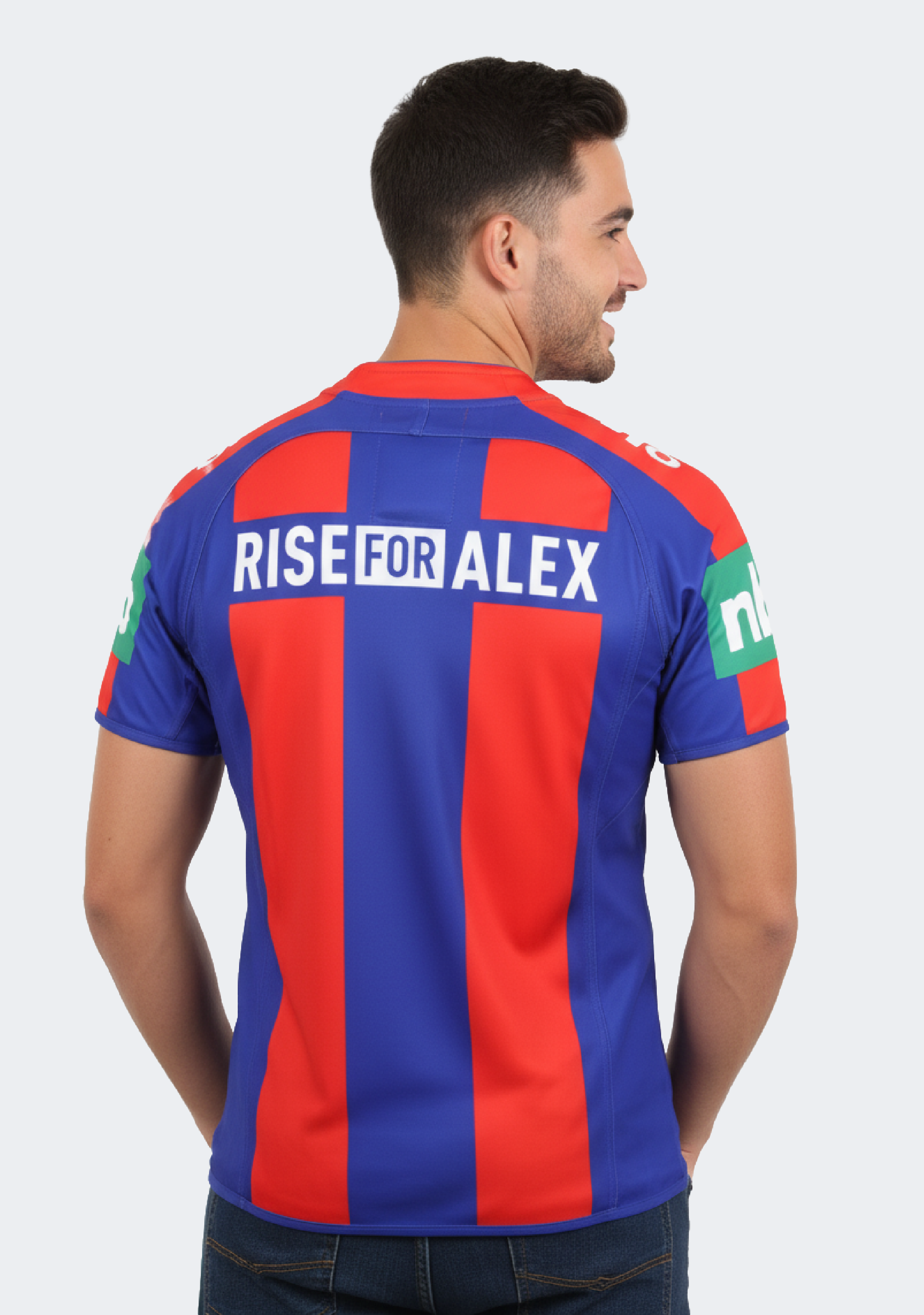 ISC Men’s Newcastle Knights Replica Home Jersey 2015