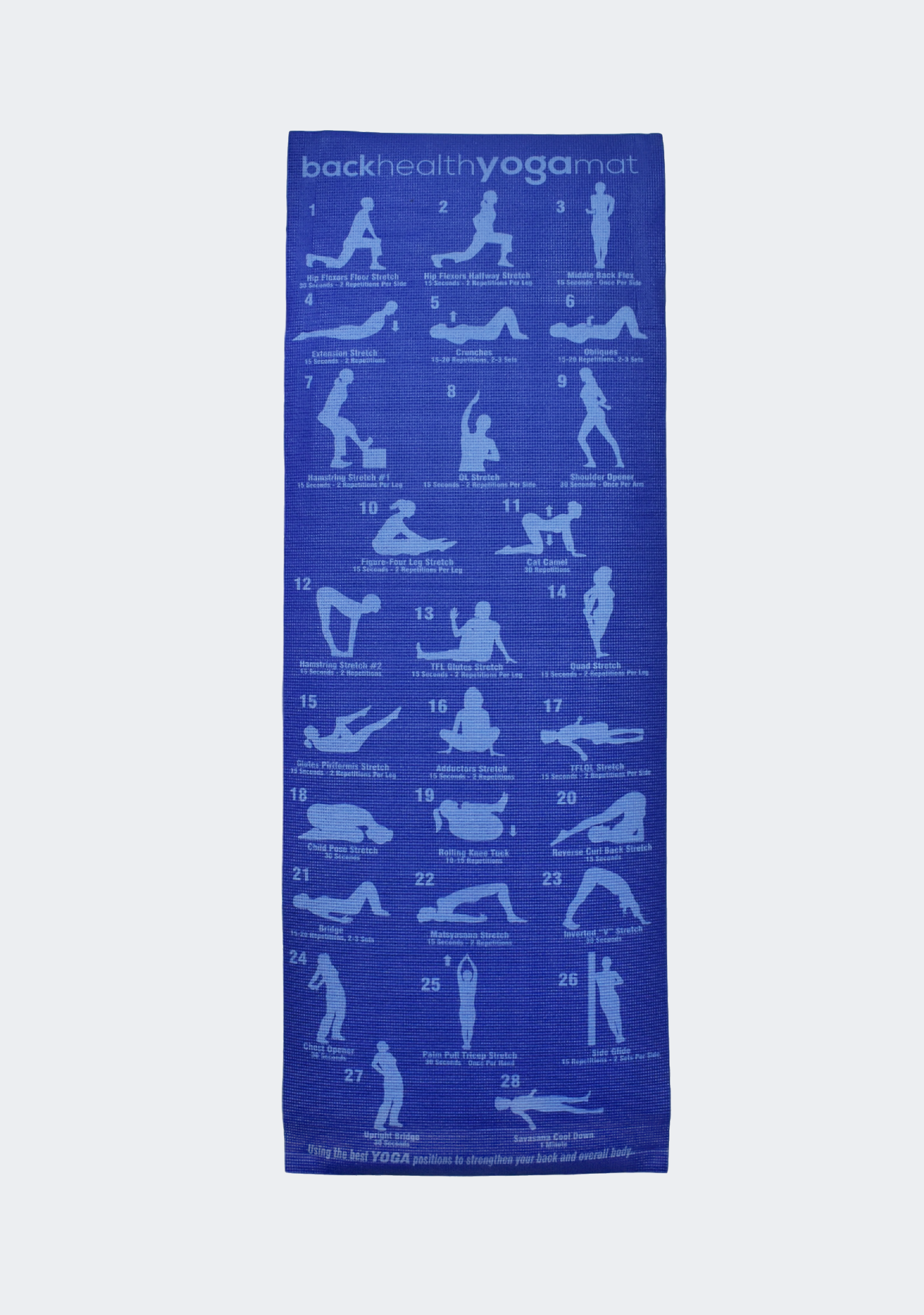 28 Exercise Guide Yoga Mat