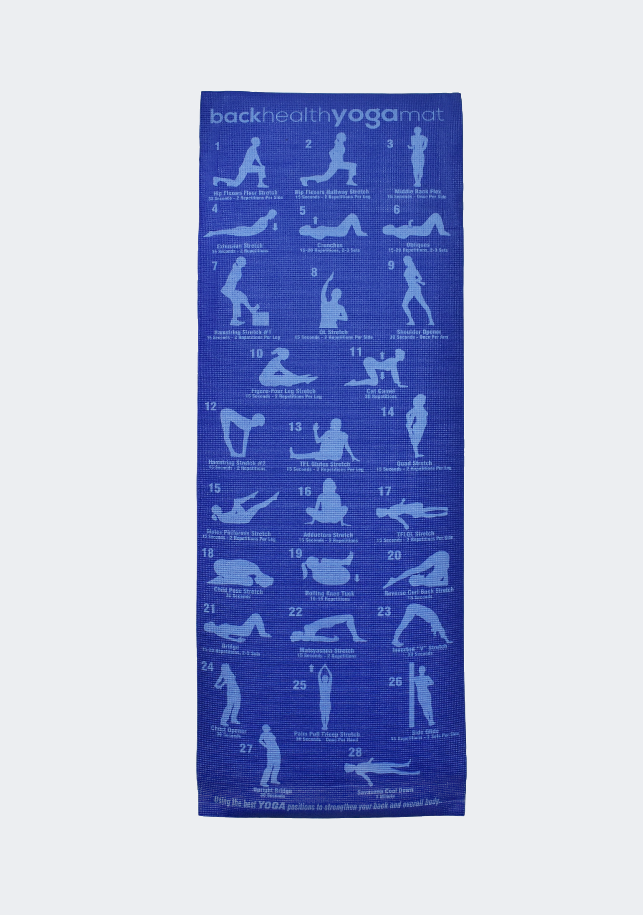 28 Exercise Guide Yoga Mat