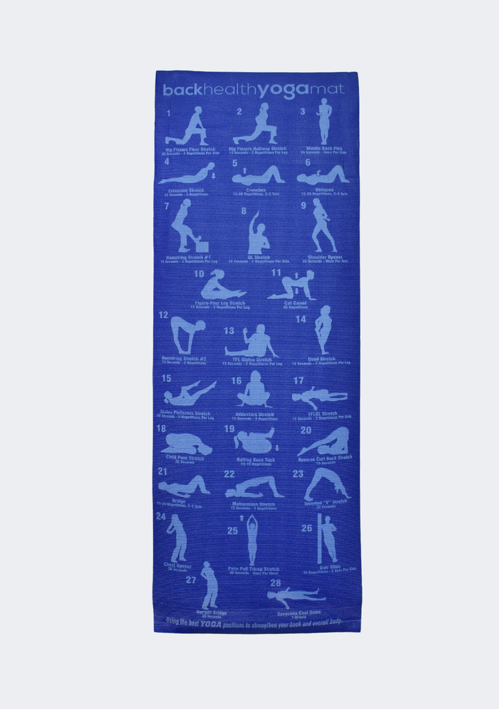 28 Exercise Guide Yoga Mat