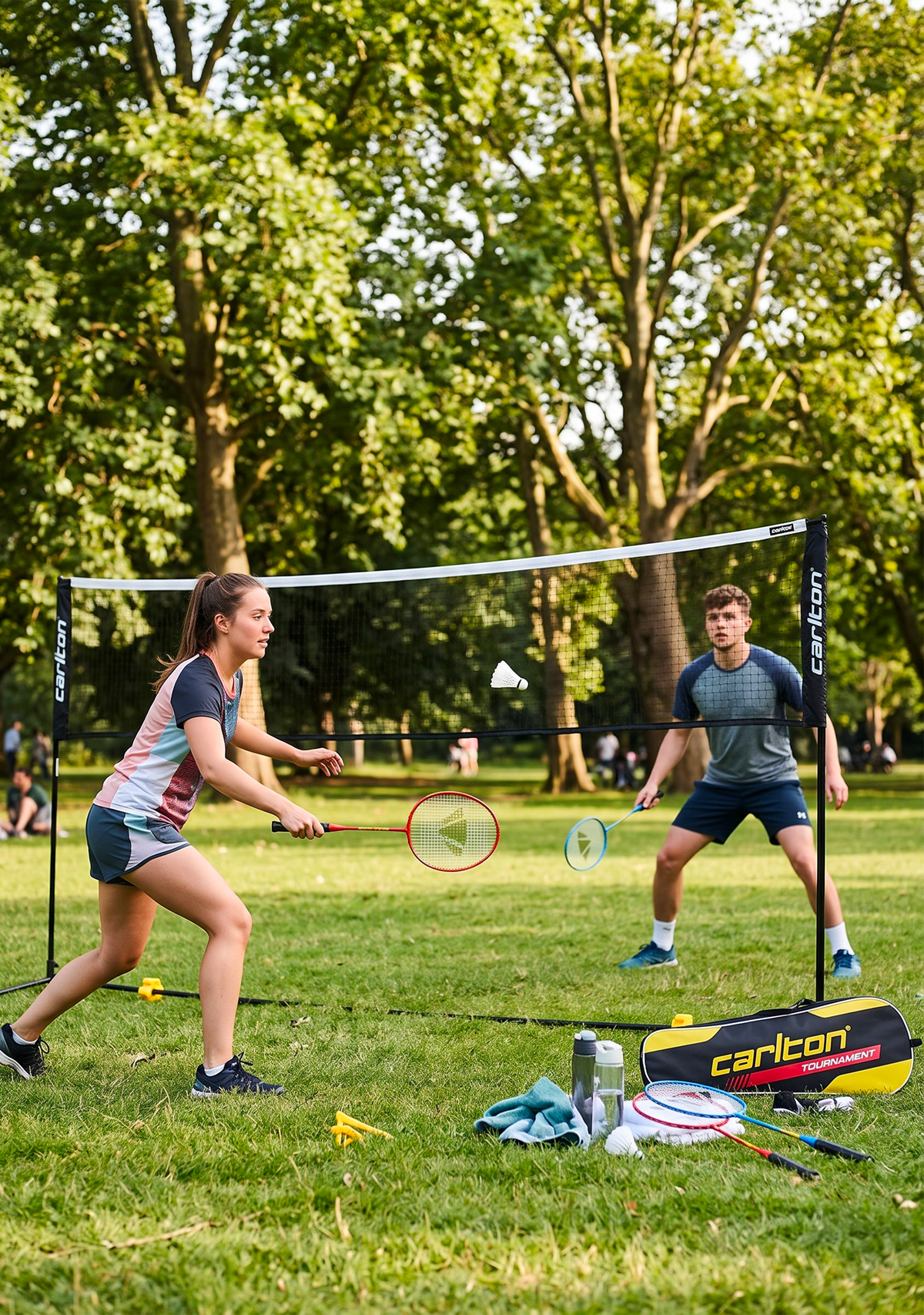 Carlton Sports 4 Player Badminton Tournament Set