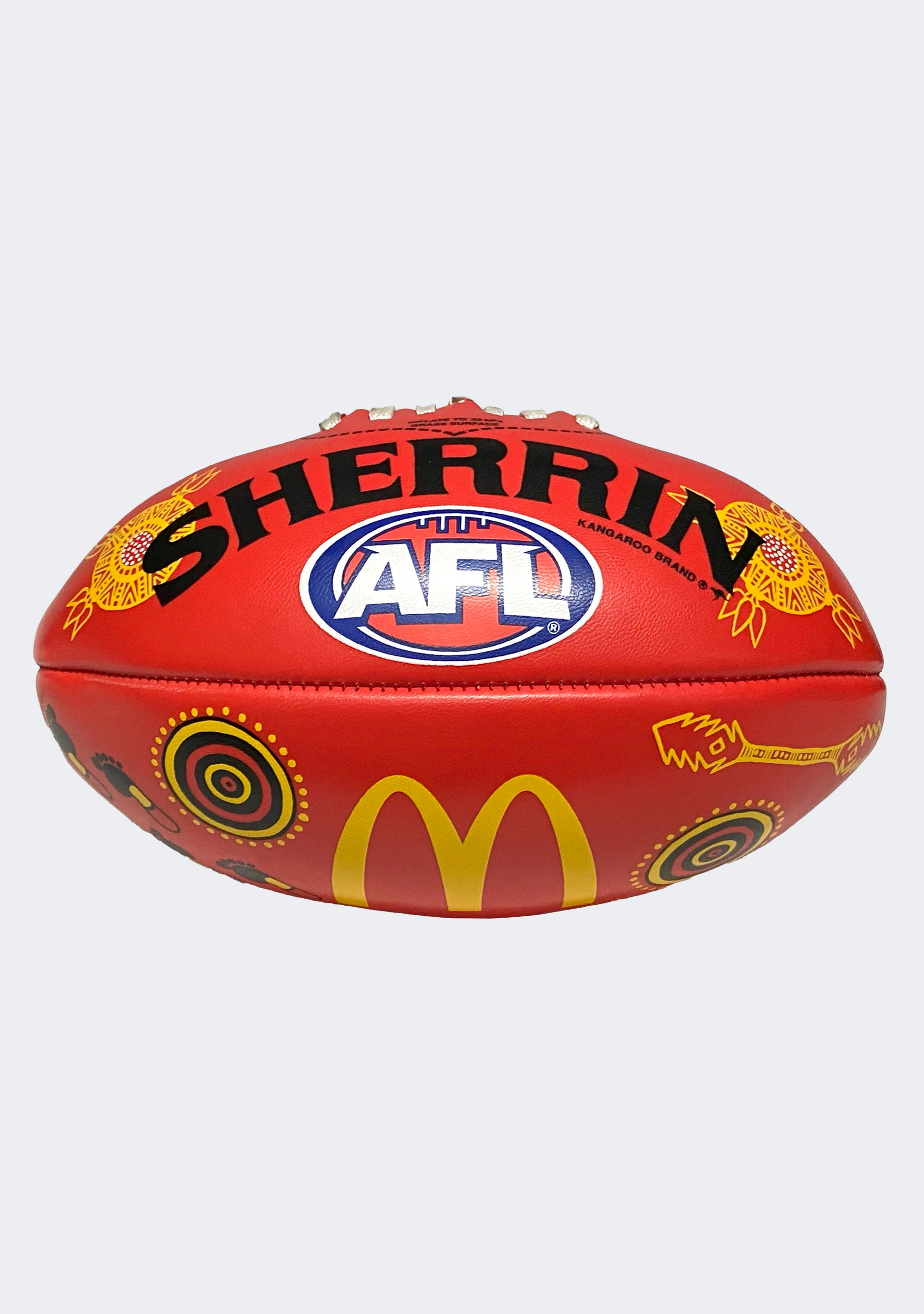 Sherrin Mini Red Indigenous Ball 2022