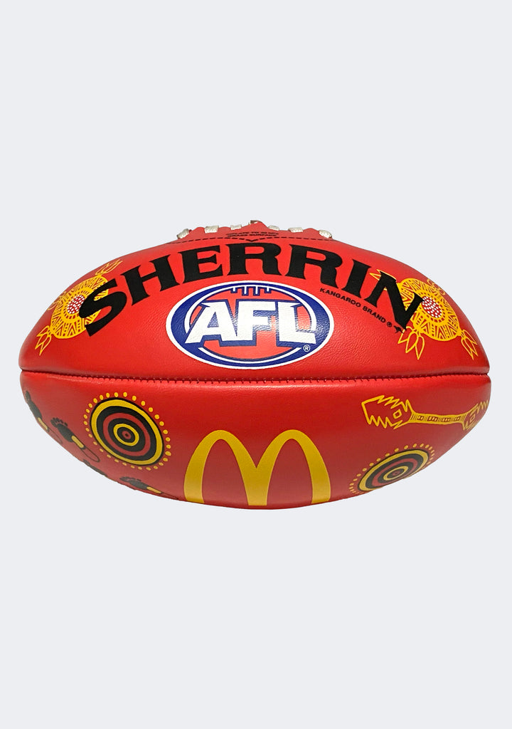 Sherrin Red Indigenous Ball 2022