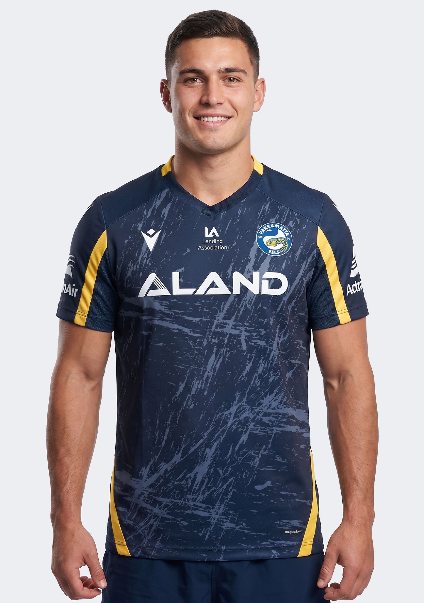 Macron Eels M21 Training Player Poly Shirt