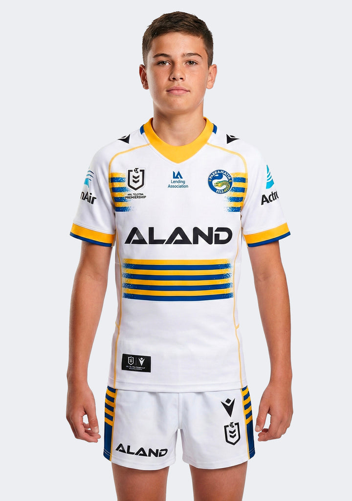 Macron Kids' Parramatta Eels M23 Away Replica Shirt