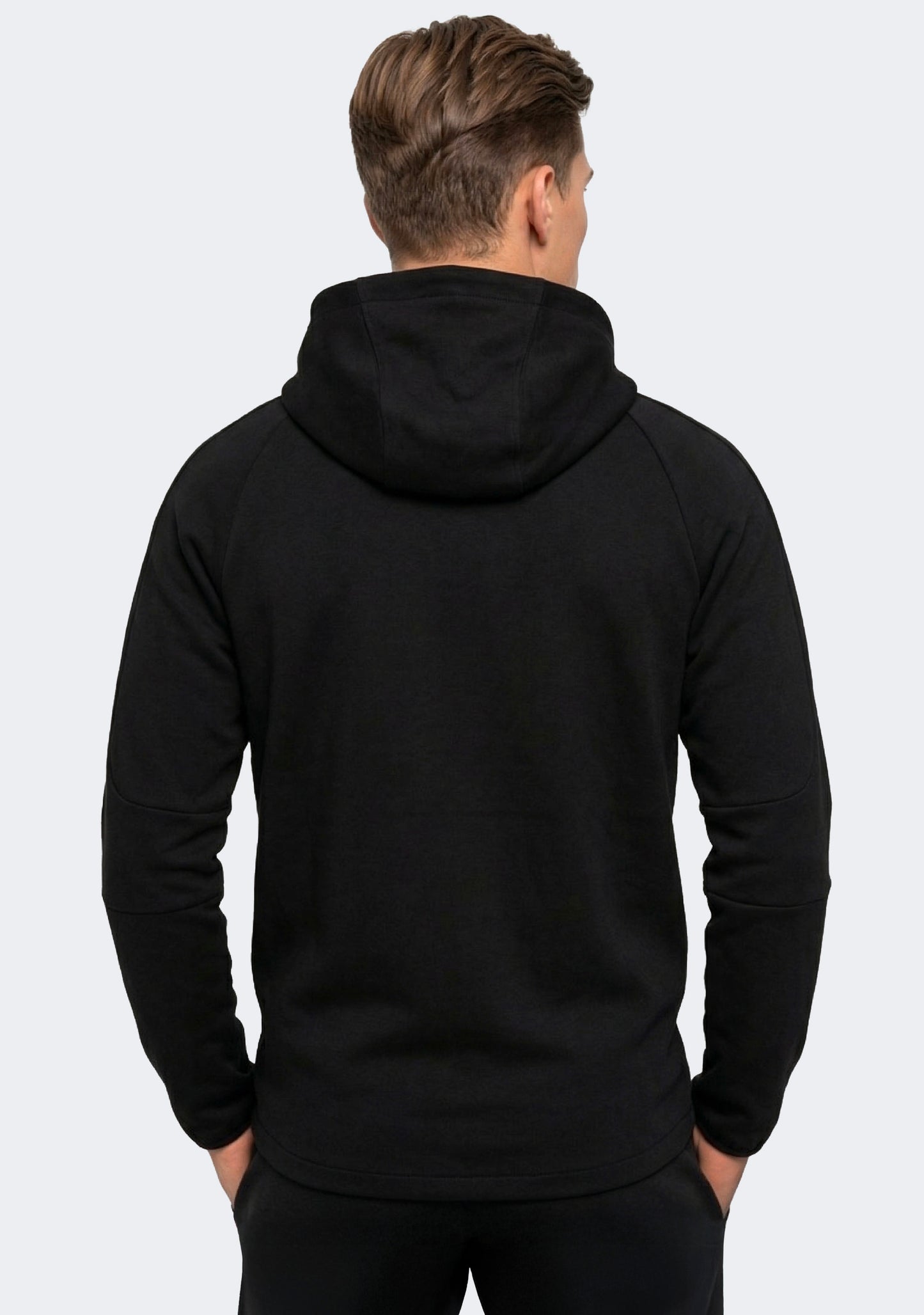 Puma Men's EVO Stripe Core Full Zip Hoodie Black